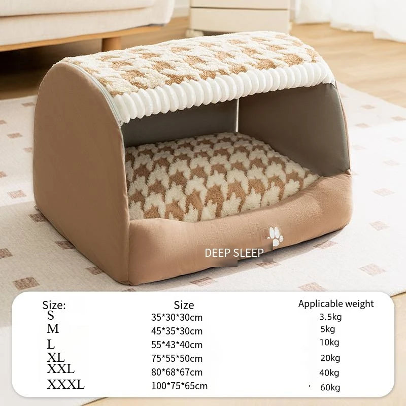 Quilted Drawer house pet bed
