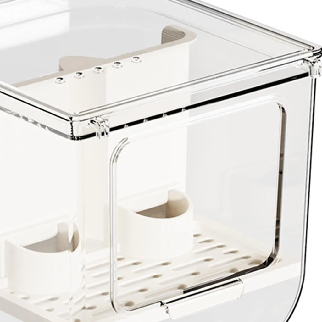Acrylic Parrot Food Dispenser