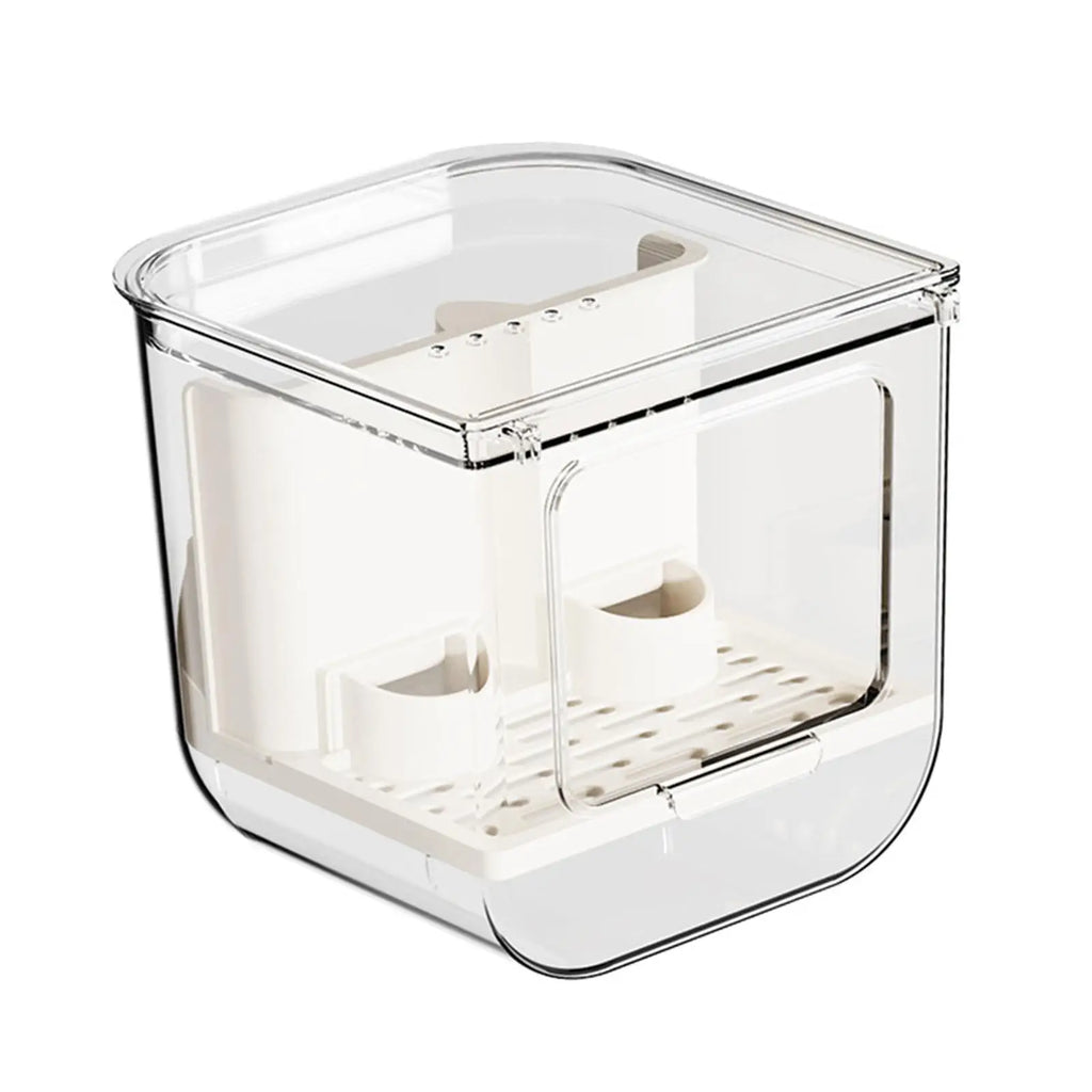 Acrylic Parrot Food Dispenser
