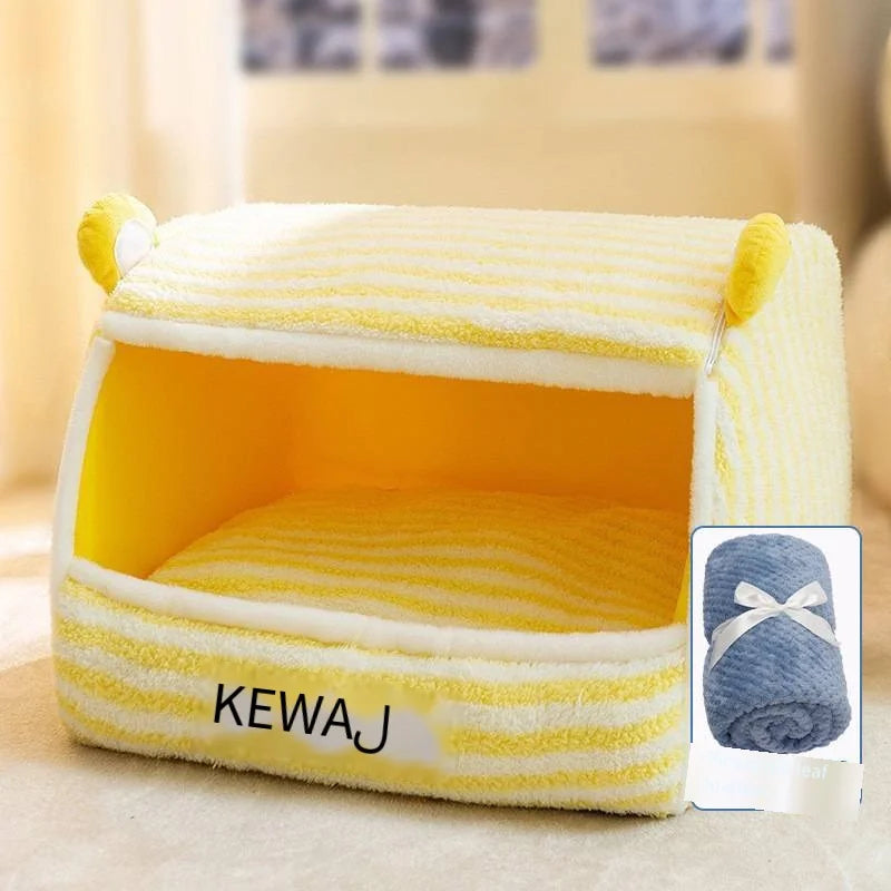 Quilted Drawer house pet bed
