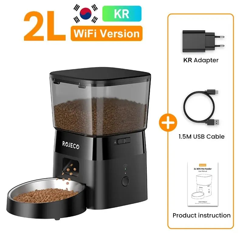 ROJECO 2L Automatic Cat Feeder