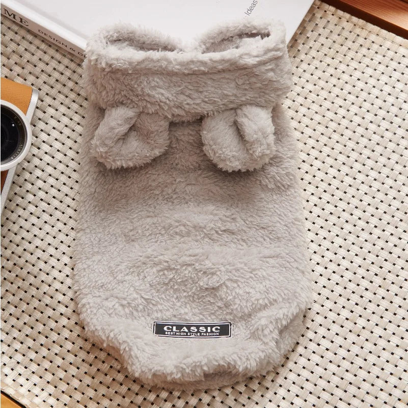 Fleece Dog Hoodie