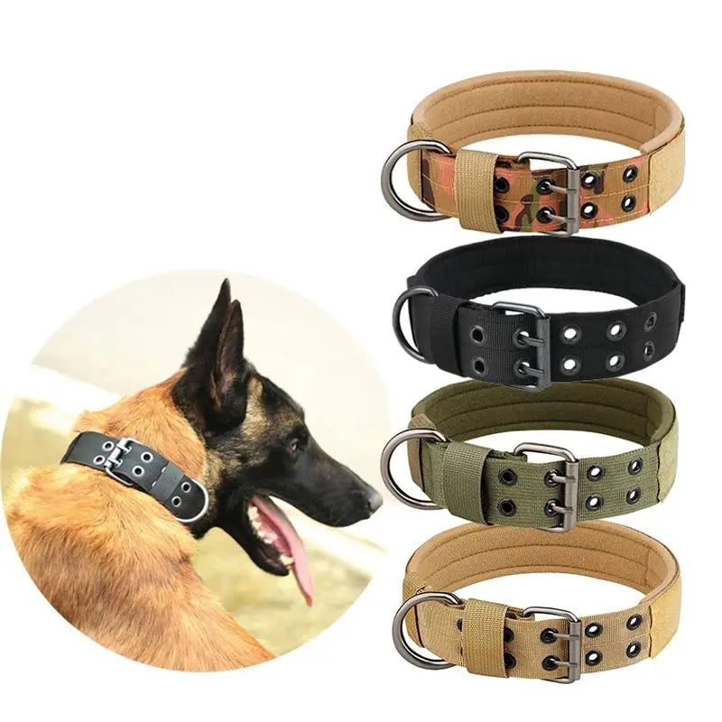 Nylon Tactical Pet Dog Collar