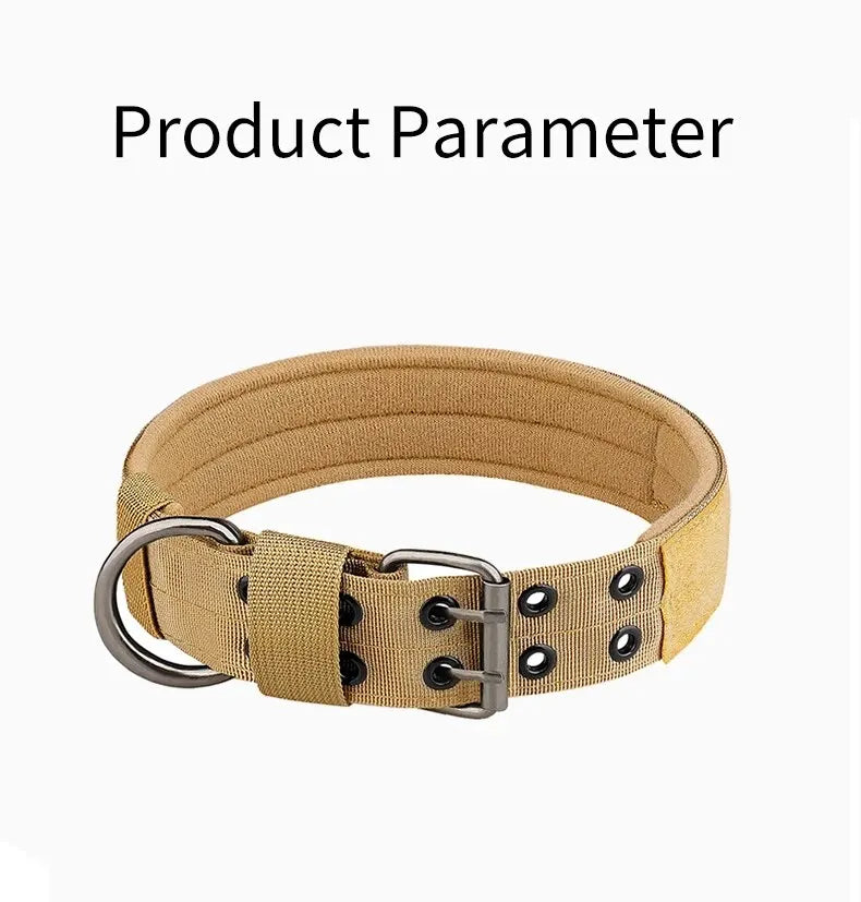 Nylon Tactical Pet Dog Collar