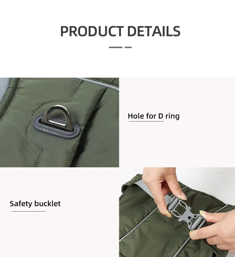 Dog Luxury Winter Jacket for Dogs