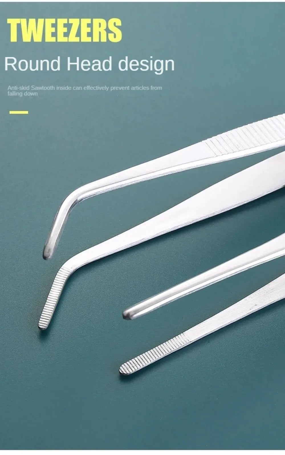 Stainless Steel Elbow Tweezers