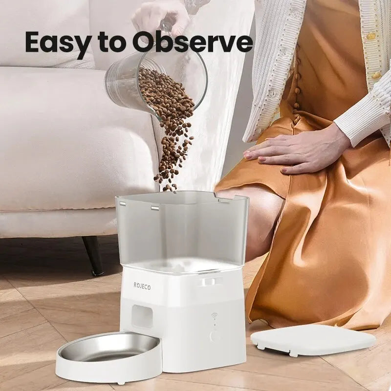 ROJECO 2L Automatic Cat Feeder
